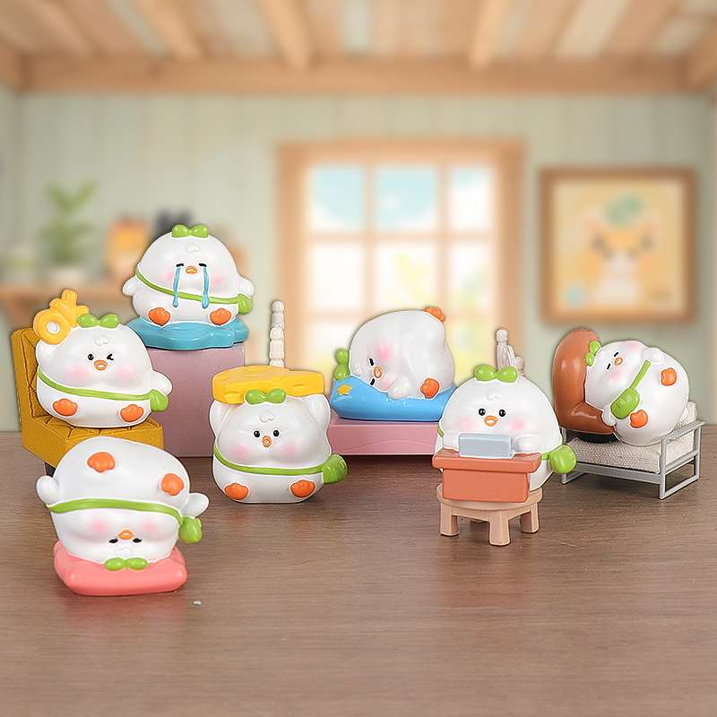 树脂工艺品儿童玩具车载摆件 精致礼品树脂摆件 创意家居装饰品详情图8