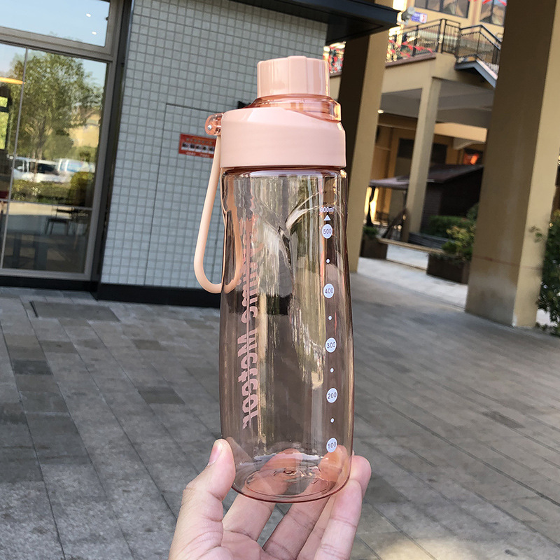 S150-TY-0852 Student plastic sports water bottle Large capacity water bottle Women's fitness cup Outdoor portable water bottle details Picture