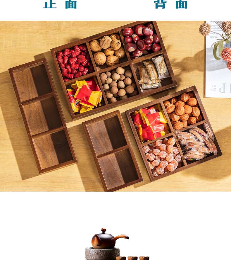 Artesanías de madera productos de madera delicados diseño único regalos/artesanías/artesanías de madera cajas de dulces detail image 3