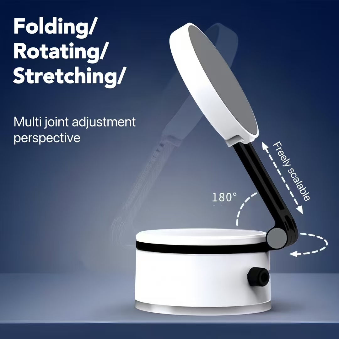 真空吸盘便携式磁吸桌面手机支架导航车载支架玻璃墙面多功能通用 详情图12