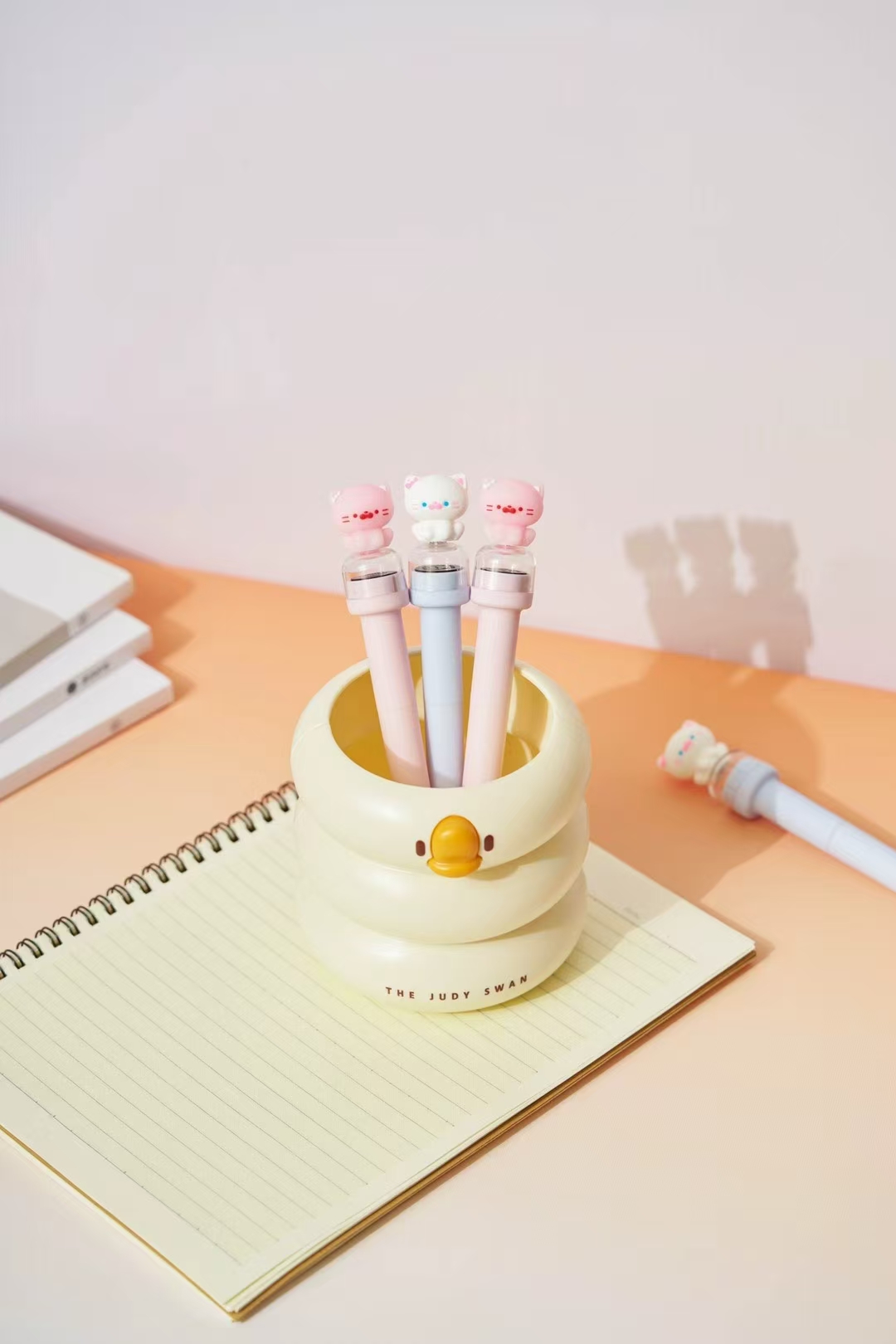 Fandouka stationery, creative and cute cartoon head, Maca Totoro cat seal gel pen, smooth and easy to write. Factory wholesale of creative stationery gel pens Specification image