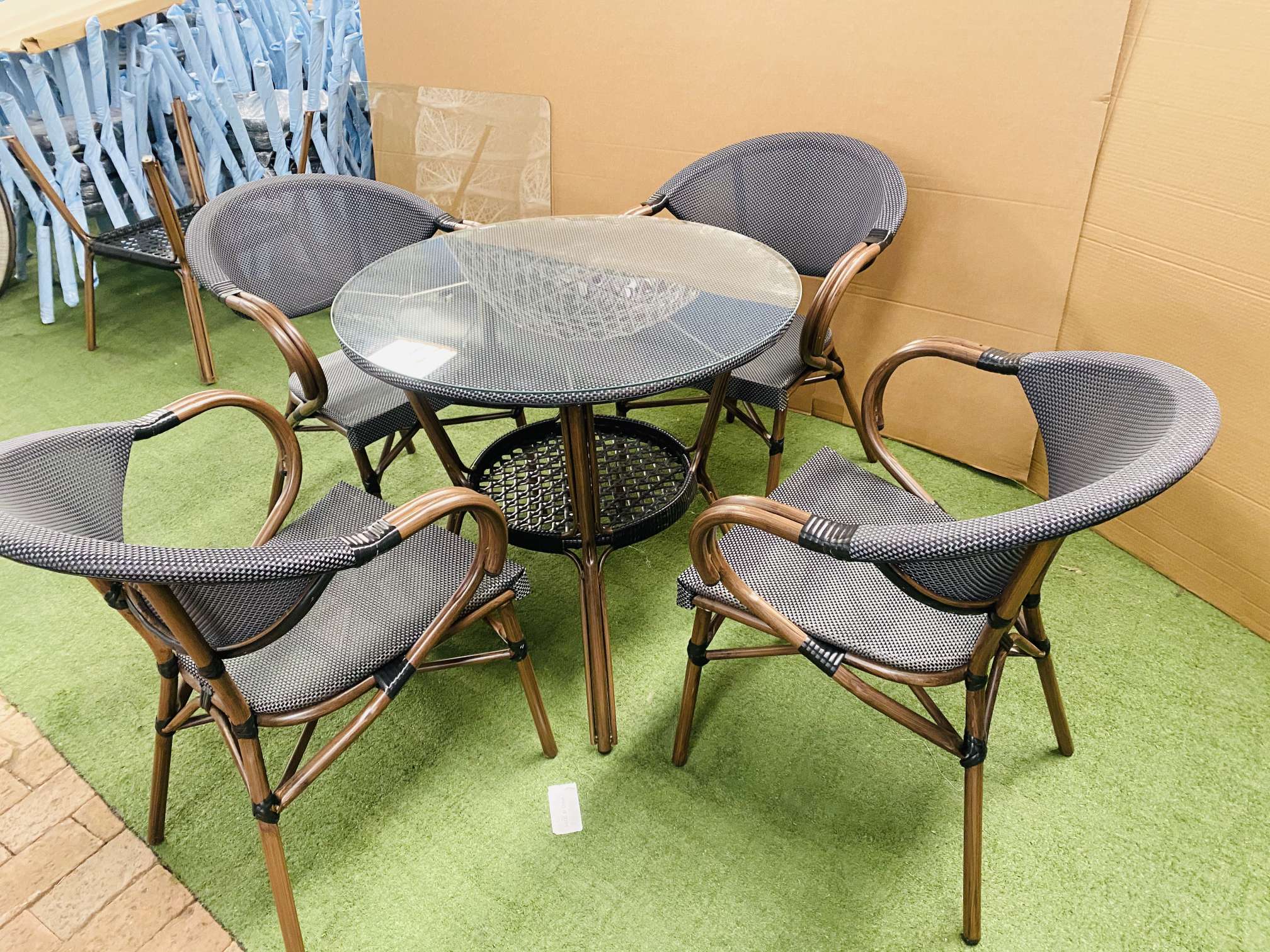 户外家具原木椅子 藤编桌椅沙发茶水桌 客厅中式椅 靠背休闲家装建材 优质舒适实用茶水桌椅子靠背客厅中式椅原木椅子沙发详情图12