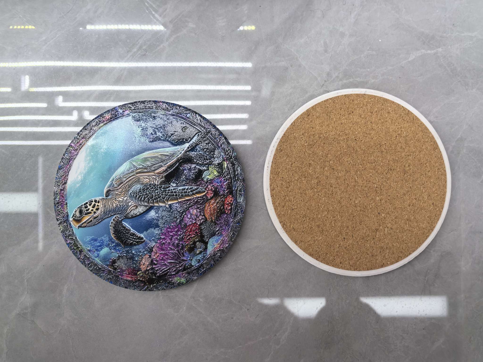 陶瓷杯垫陶瓷陶瓷工艺详情图2