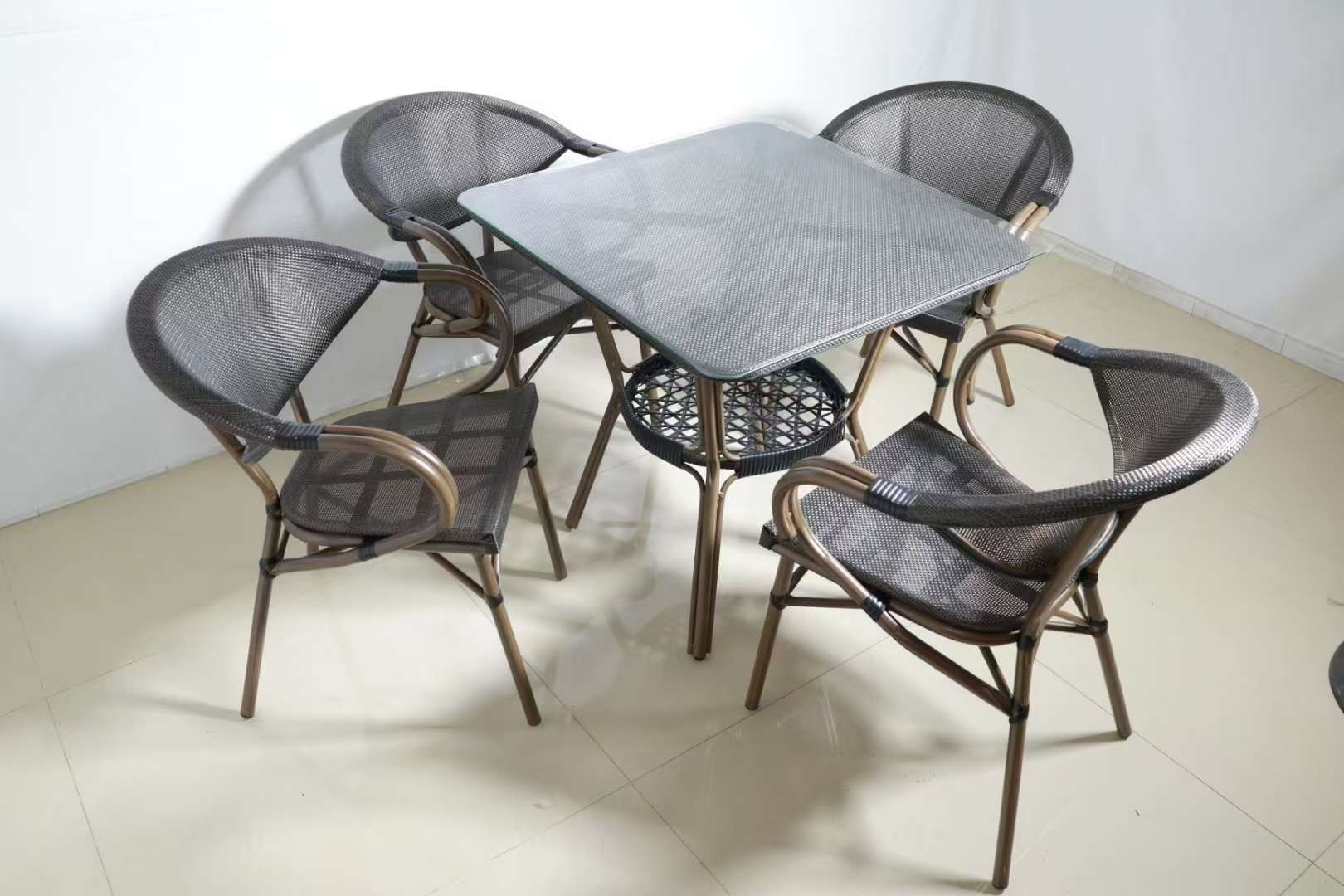 户外家具原木椅子 藤编桌椅沙发茶水桌 客厅中式椅 靠背休闲家装建材 优质舒适实用茶水桌椅子靠背客厅中式椅原木椅子沙发详情图7