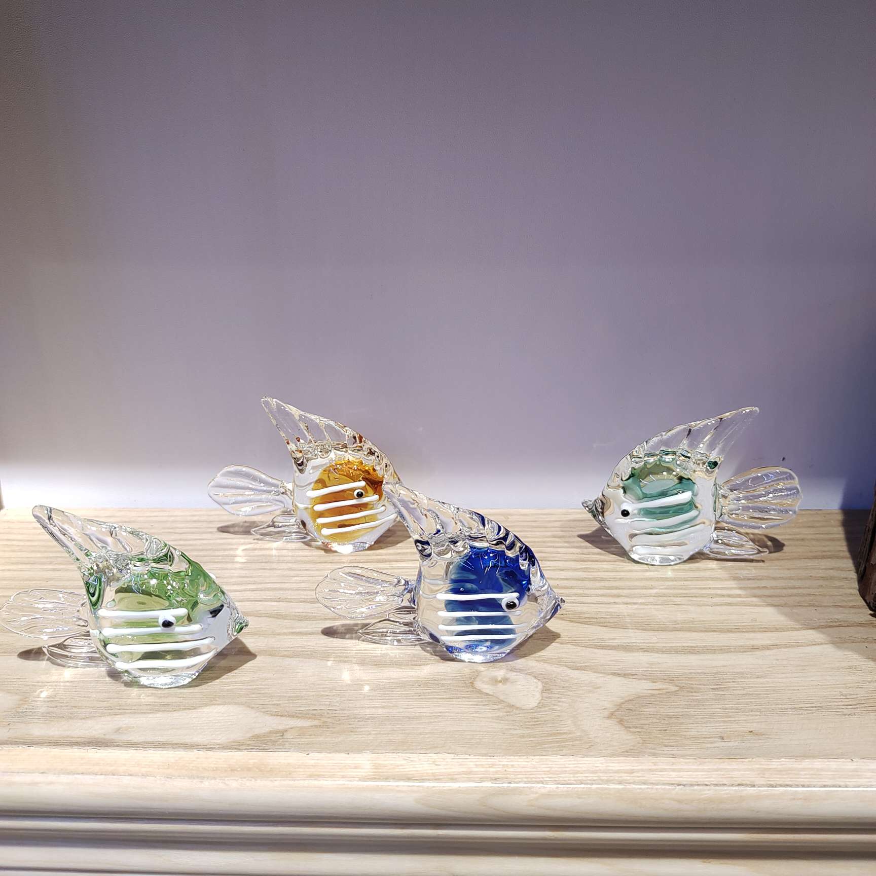 创意古法手工琉璃摆件 玻璃制品 海洋动物家居软装饰品亚马逊跨境专供