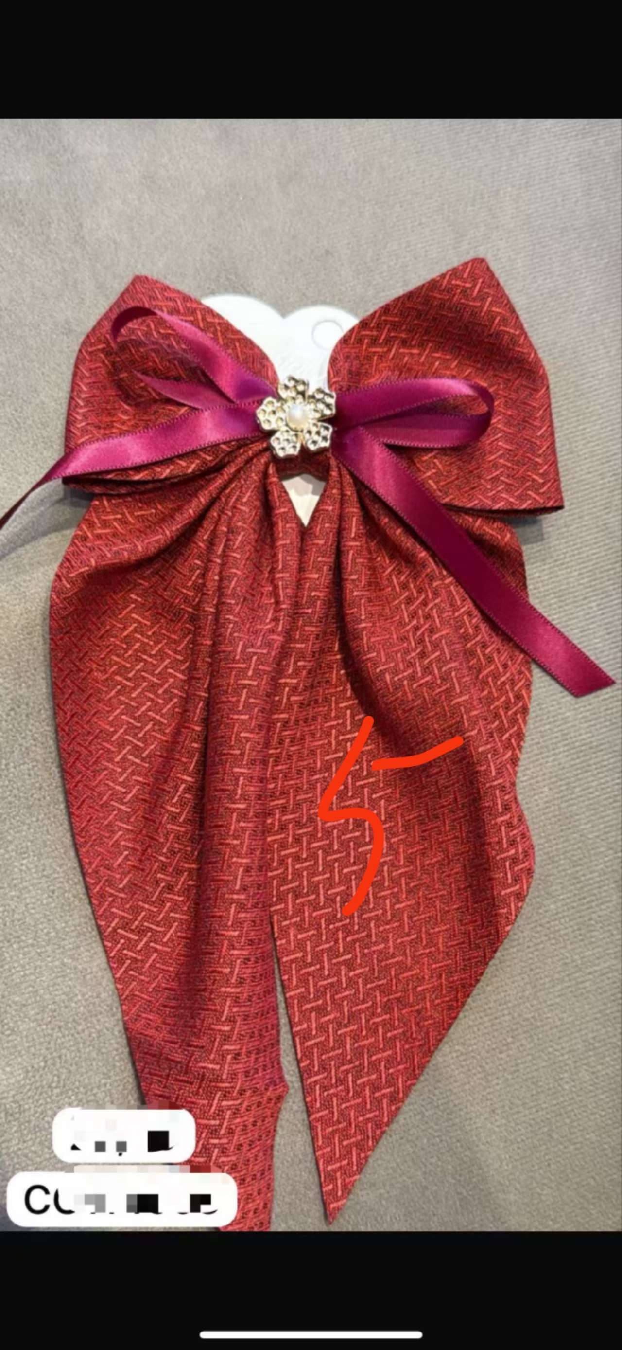 蝴蝶结设计女士发饰头饰 精致饰品发夹抓夹 时尚优雅头部装饰品 美发必备