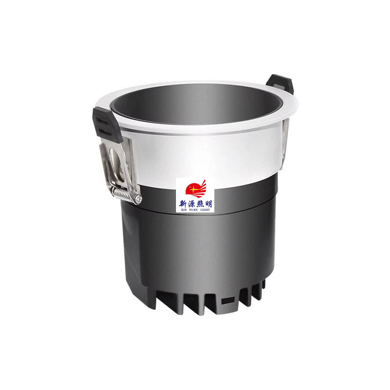 led spotlights, embedded small hills, wall-washing, anti-glare, home living room without main light, Zhongshan lighting fixtures, ceiling spotlights Specification image