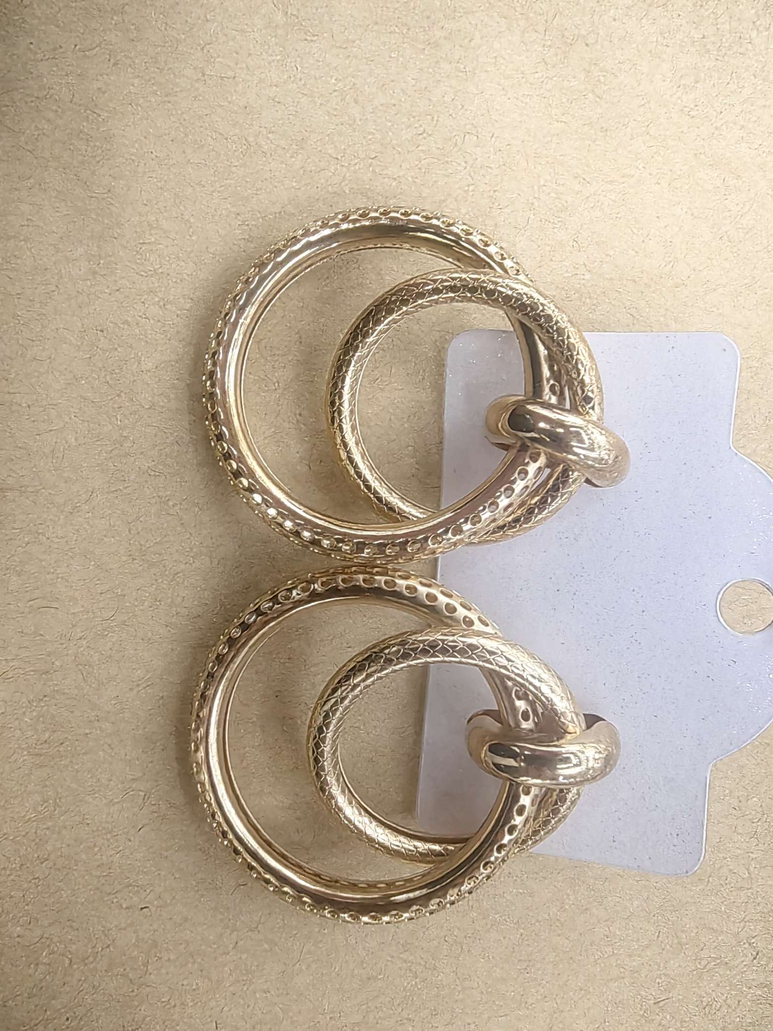 厂家直销圆形耳环金属光版耳饰玫瑰金耳钉磨砂耳钉耳饰耳环饰品细节图