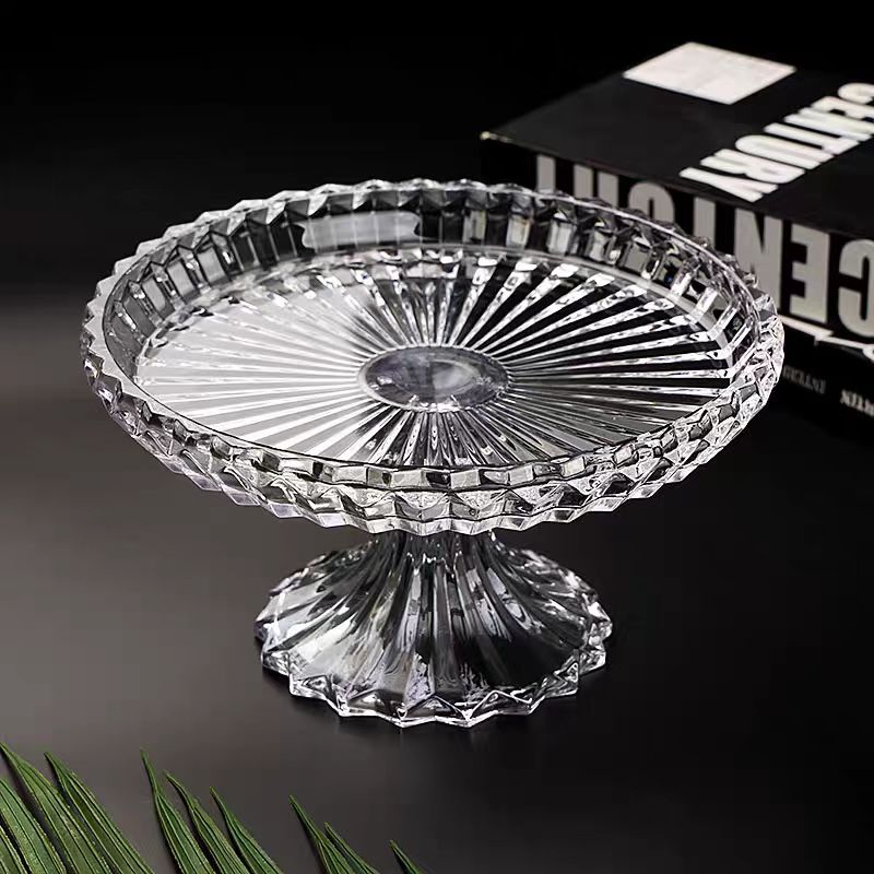 European-style creative metal fruit plate, living room home decoration fruit plate, glass coffee table, dried fruit plate wholesale factory direct sales, cross-border snack plate, high-quality home products, Yangxuan 1207 details Picture