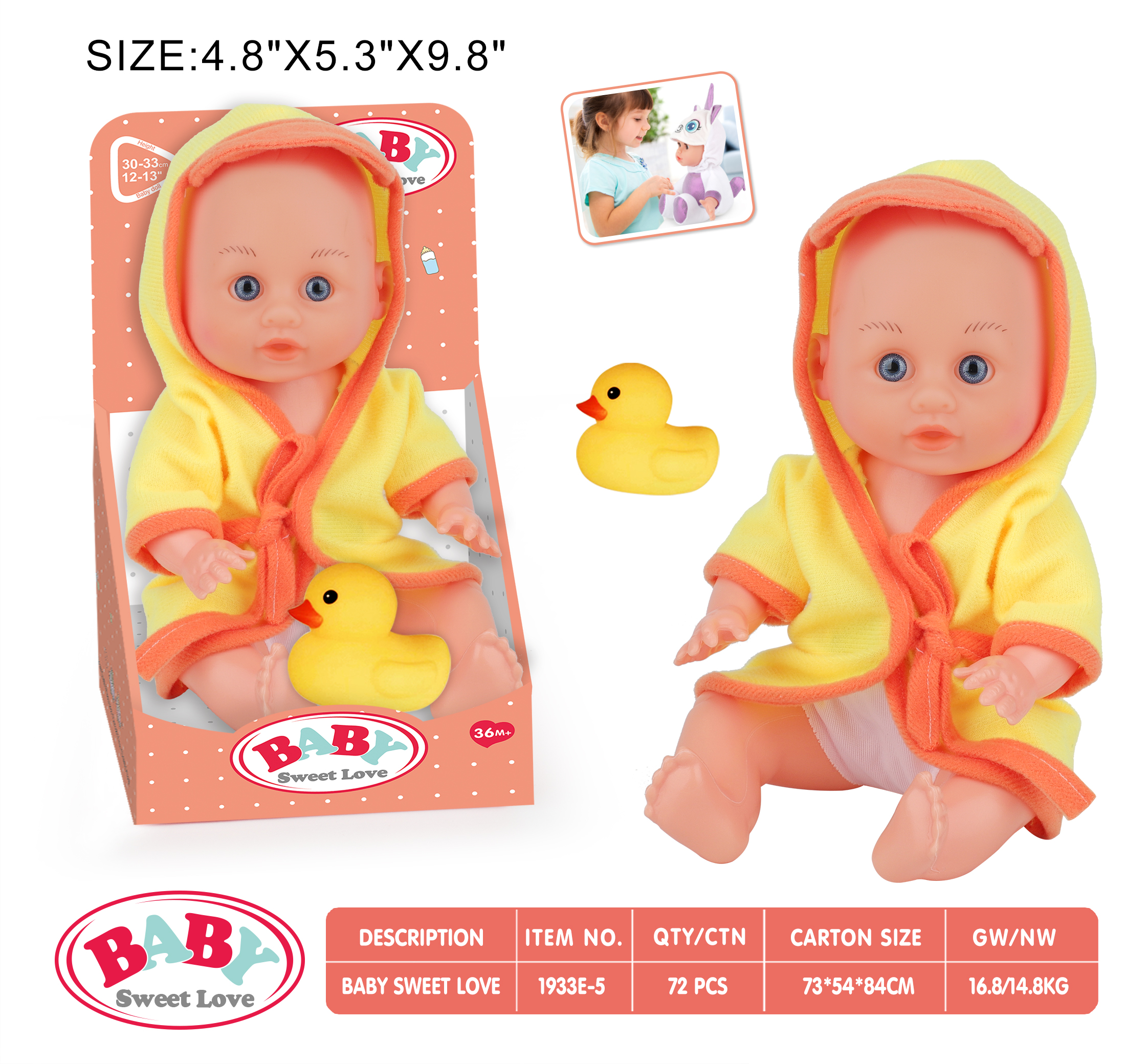 海绵宝宝袋装芭比手办 儿童婴儿玩具 玩具礼盒装 安全无毒 创意益智互动玩具