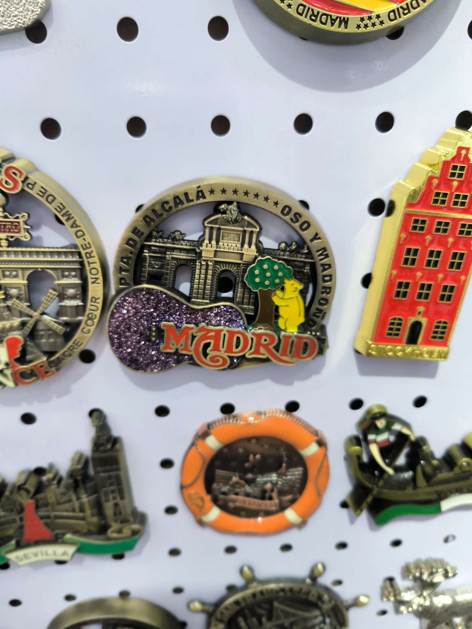 定制金属冰箱贴 西班牙马德里