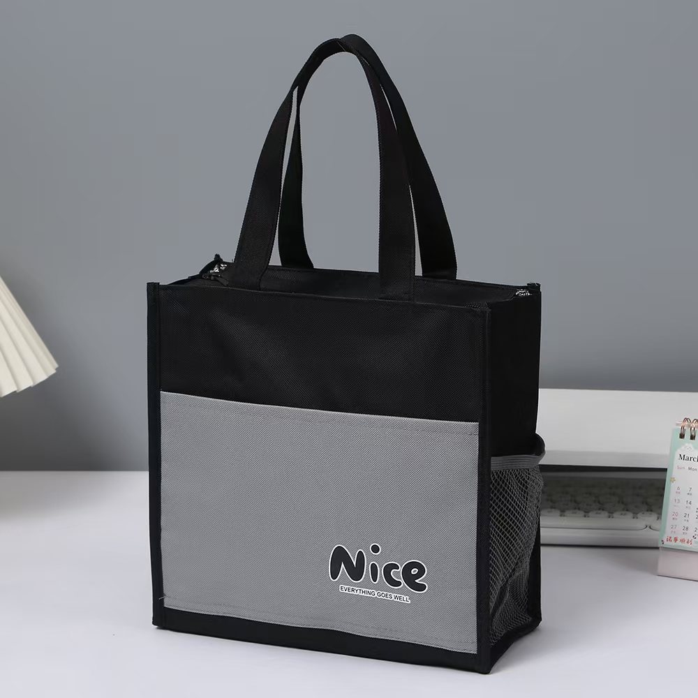 ins学生上班族保温双层饭盒包 午餐包防水耐磨