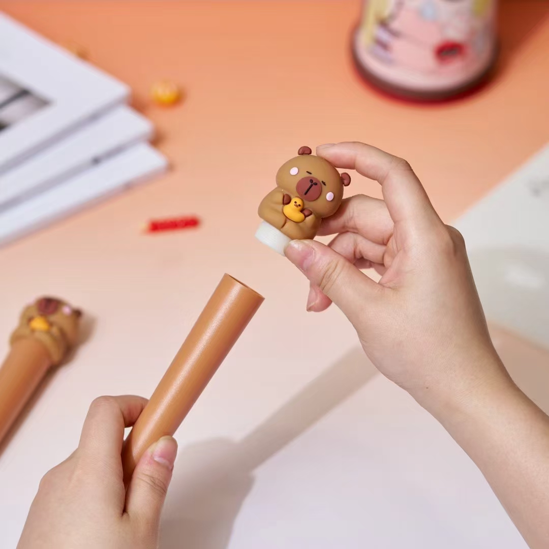 Fan Dou Ka's creative and cute cartoon head capybaras, skipping rope, sports and fitness products, skipping rope, children's outdoor details Picture