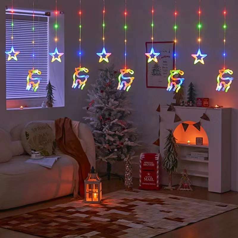 室外LED灯串实物图