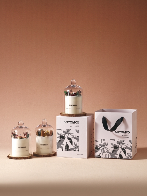 CITTA西苔香薰蜡烛摆件礼品礼物配手提袋细节图