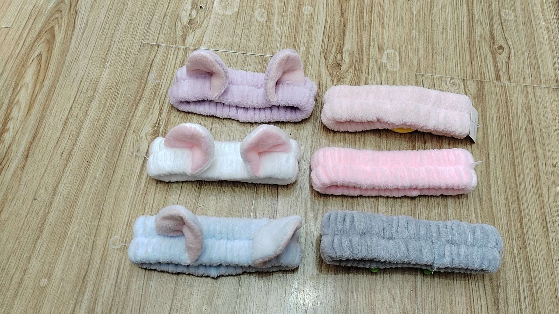 可爱猫耳朵发带洗漱卸妆用品法莱绒头饰发带