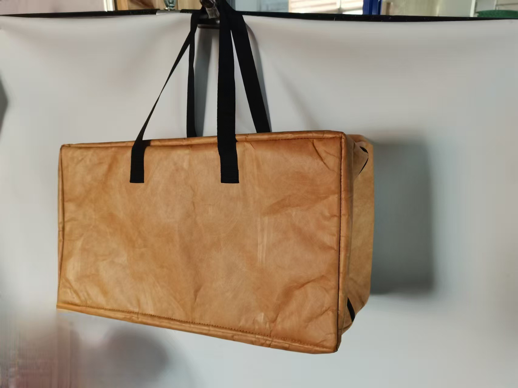 跨境专供隔热野餐保温包外卖配送打包袋烧烤保温袋冷链铝膜恒温袋详情12