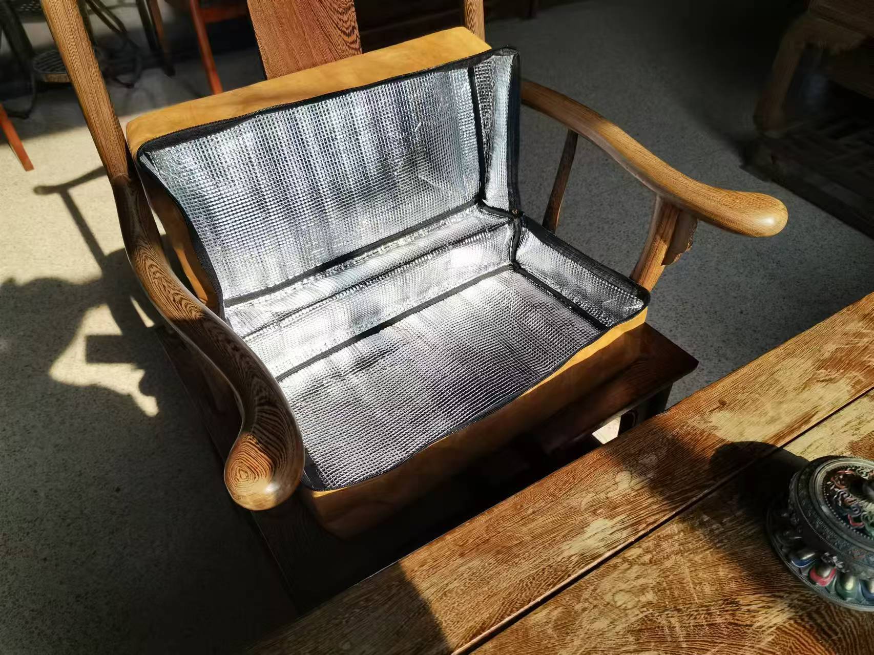 跨境专供隔热野餐保温包外卖配送打包袋烧烤保温袋冷链铝膜恒温袋详情15