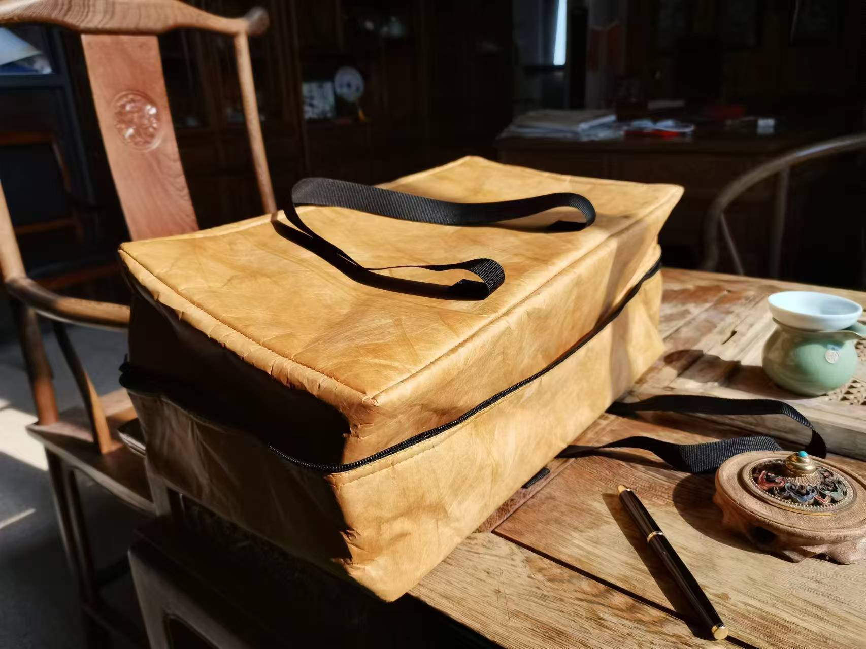 跨境专供隔热野餐保温包外卖配送打包袋烧烤保温袋冷链铝膜恒温袋详情13