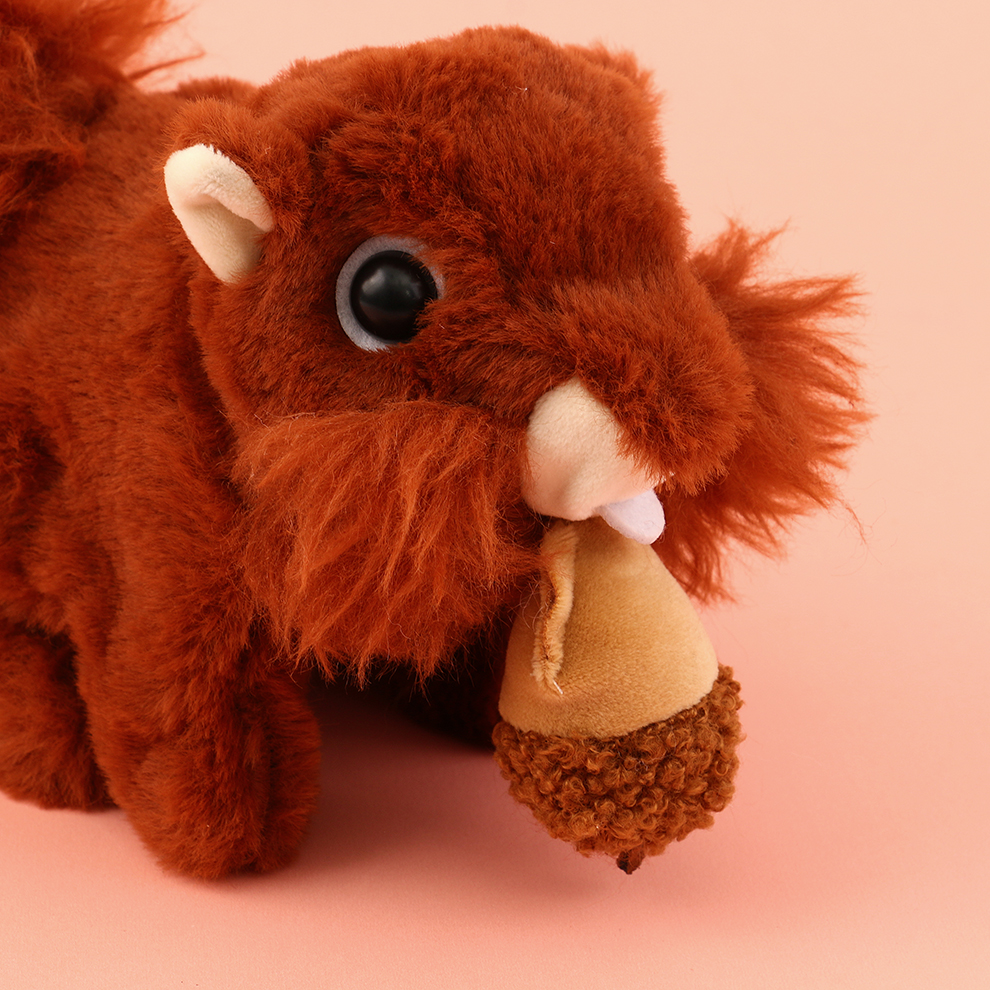 Red creativa pequeña ardilla juguete de peluche juguete eléctrico exportación boneca fábrica venta directa Application Scenario
