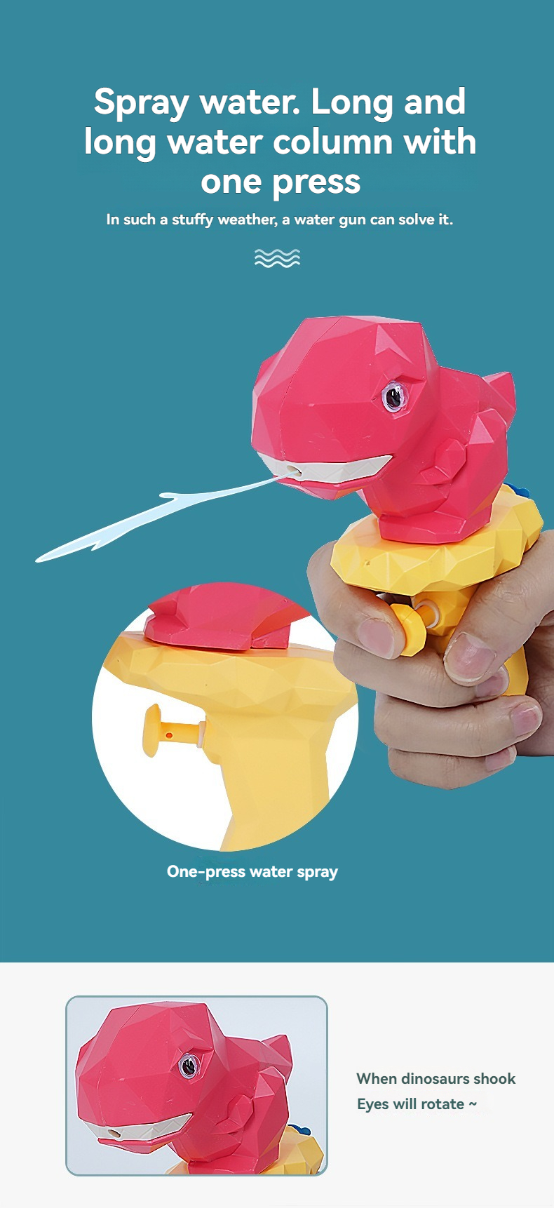 Amazon verano venta caliente stand pistola de agua niños juguetes pic 7