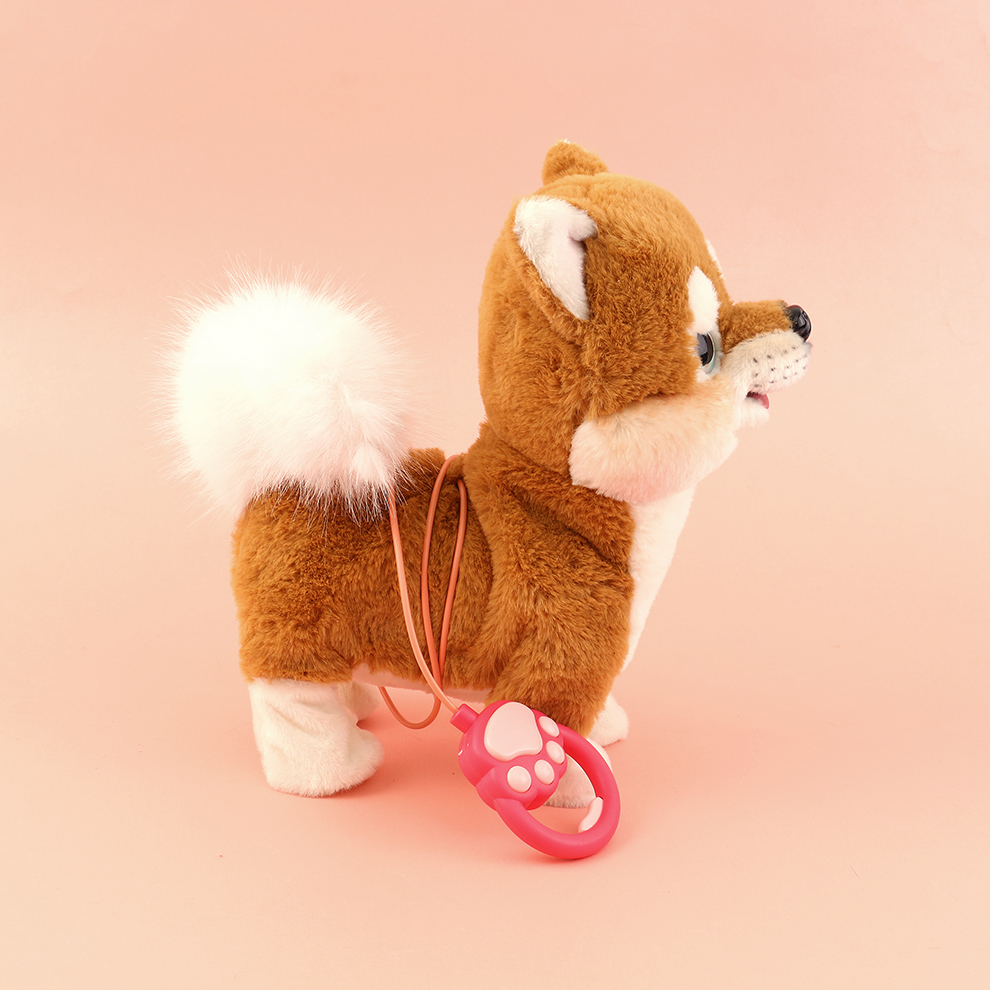 Children's electric puppy toys that can talk and bark, simulated puppy electronic pet plush toys, direct sales from the manufacturer for children's boys details Picture