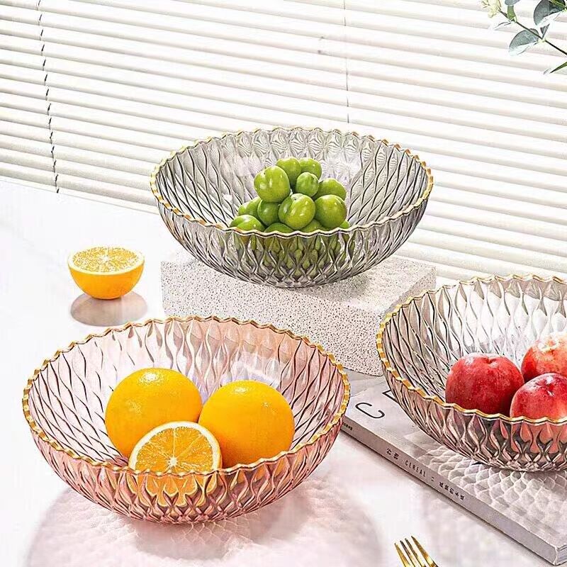 小吃盘/金属篮/玻璃果盘/金属水果篮/零食碟玻璃产品图