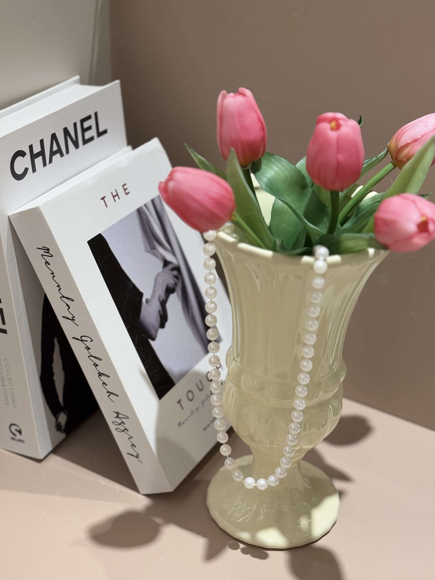 轻奢高级感装饰干花工艺品北欧陶瓷家居摆件现代简约风陶瓷工艺图