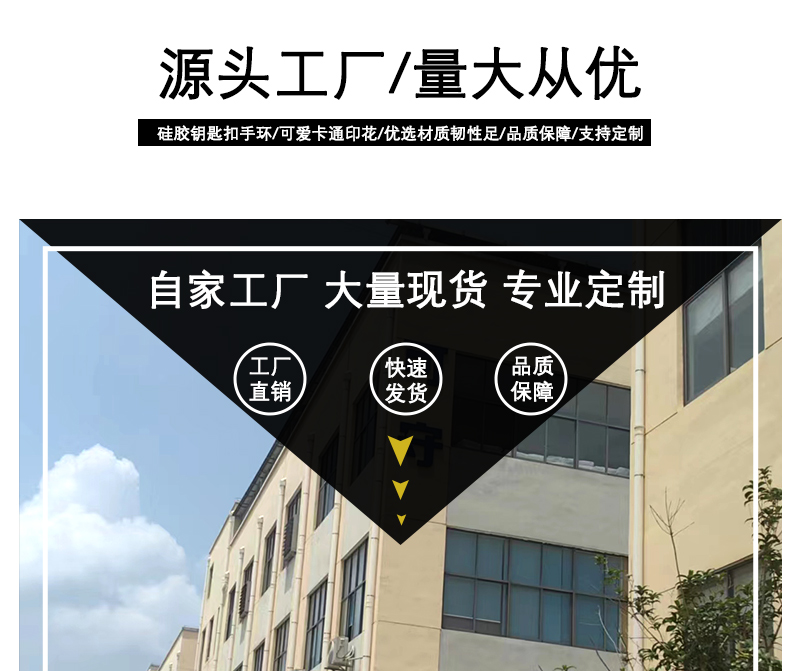 跨境亚马逊 TEMU 希音 硅胶钥匙铁圈 多种印刷挂绳防丢钥匙圈详情1