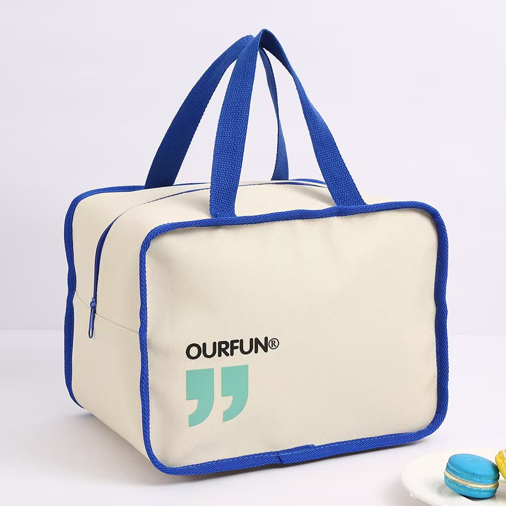 ins Fresh Student and office insulated lunch box Bag, lunch bag, waterproof and wear-resistant pic 3