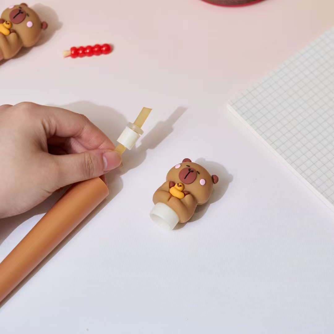 Fan Dou Ka's creative and cute cartoon head capybaras, skipping rope, sports and fitness products, skipping rope, children's outdoor Item Picture