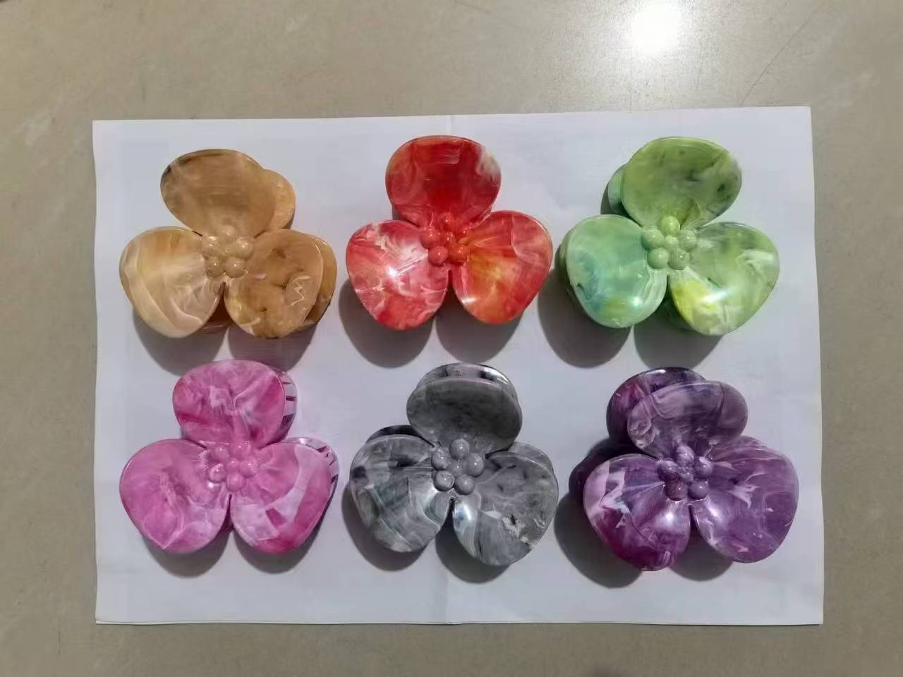 蝴蝶结发饰头饰饰品 精致发夹抓夹 优雅女士头发装饰品 简约时尚发饰品发夹产品图