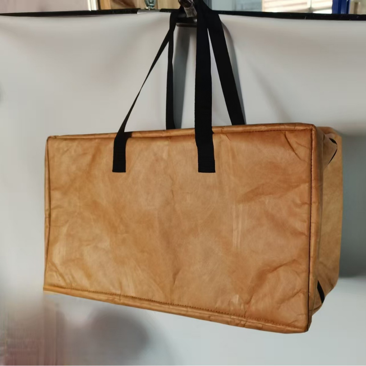 跨境专供隔热野餐保温包外卖配送打包袋烧烤保温袋冷链铝膜恒温袋详情11