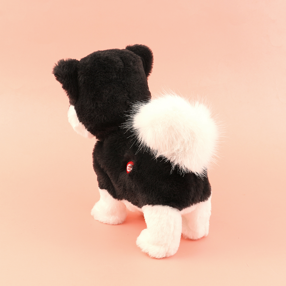 The electric plush puppy for children learning to speak can make sounds and sing when walking. Direct wholesale from the toy manufacturer Specification image