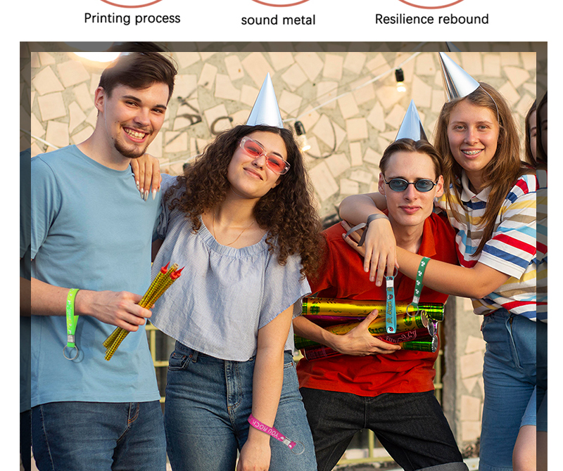 跨境亚马逊 TEMU 希音 硅胶钥匙铁圈 多种印刷挂绳防丢钥匙圈详情6