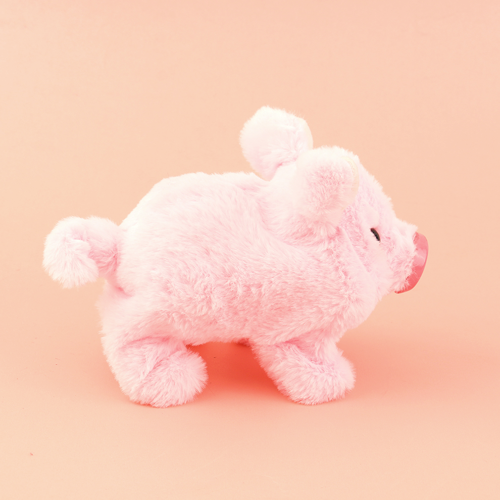 2025 New electronic piglet that can move and bark, pet dog creative toys, wholesale in stock, factory direct sales details Picture