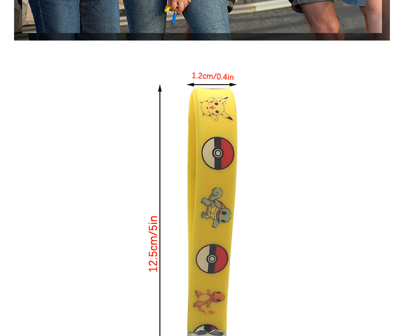 跨境亚马逊 TEMU 希音 硅胶钥匙铁圈 多种印刷挂绳防丢钥匙圈详情7