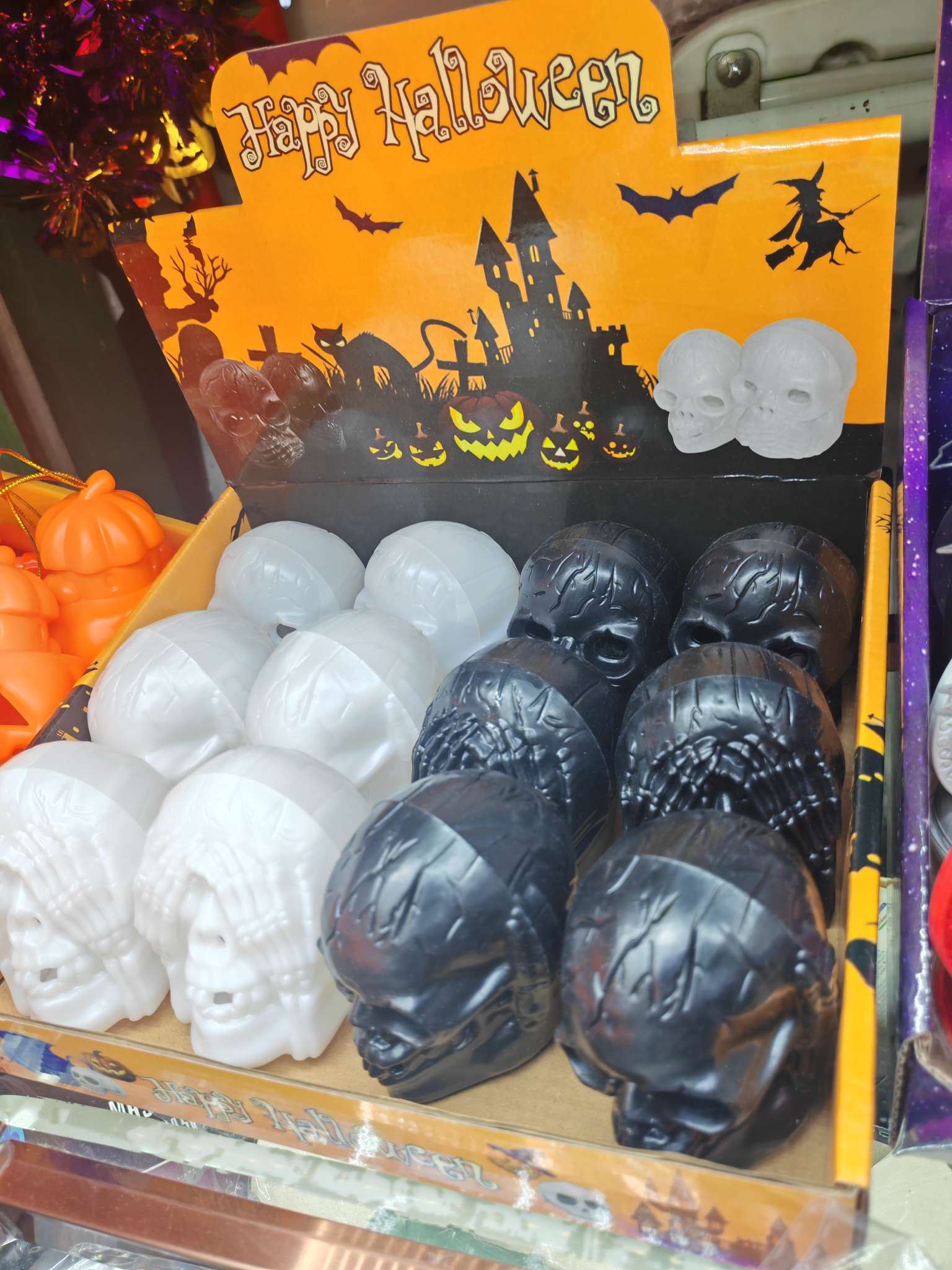 万圣节发光蜡烛LED闪光灯 派对装饰鼻子幽灵小夜灯闪光高脚杯节日装饰鼻子蜡烛幽灵南瓜蜡烛恐怖可爱派对节日氛围儿童玩具详情图14