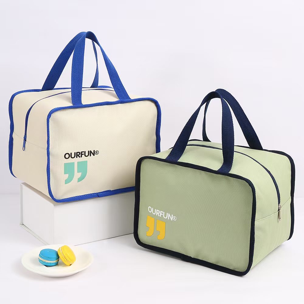 ins Fresh Student and office insulated lunch box Bag, lunch bag, waterproof and wear-resistant pic 6