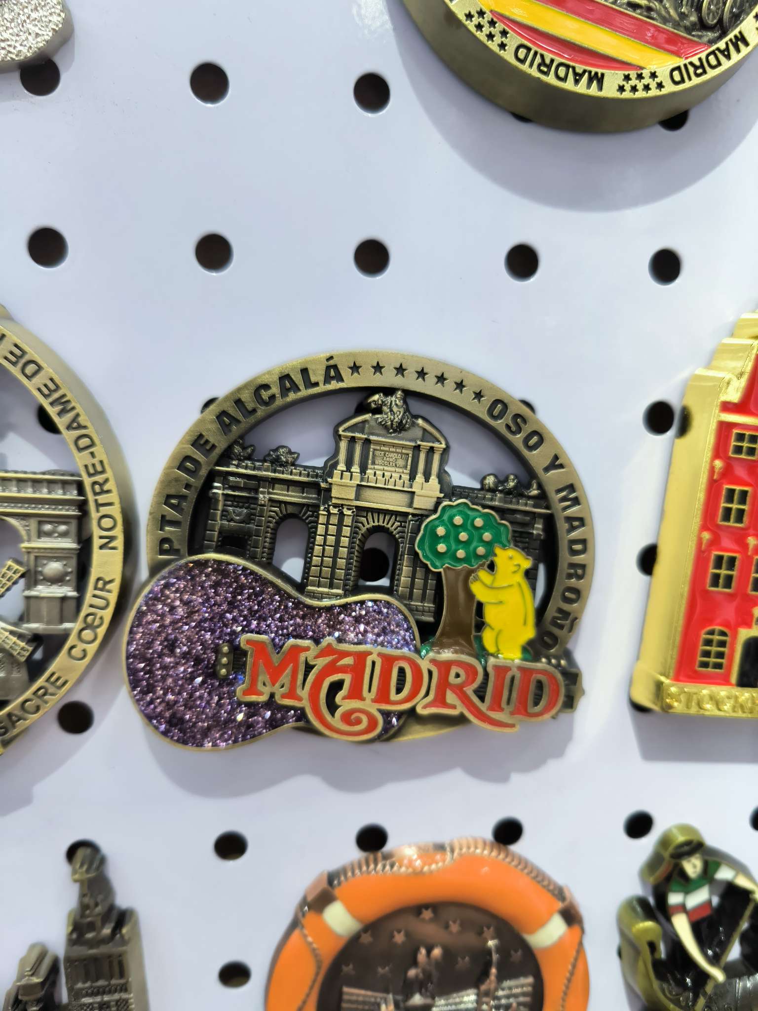 定制金属冰箱贴 西班牙马德里细节图