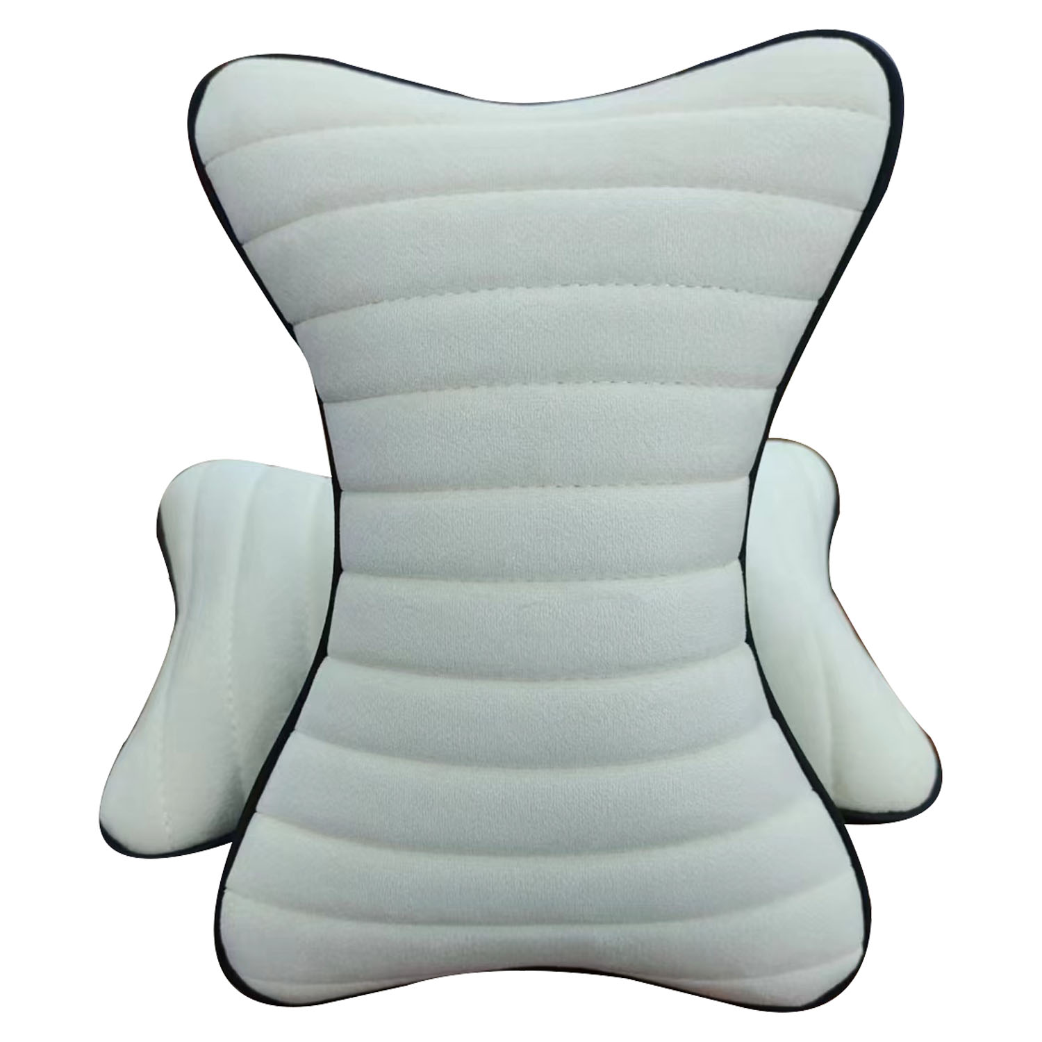 Factory wholesale car headrests, super-soft thickened embroidered bone-shaped car pillows, neck pillows and neck protectors