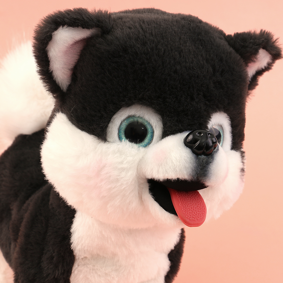 The electric plush puppy for children learning to speak can make sounds and sing when walking. Direct wholesale from the toy manufacturer Application Scenario