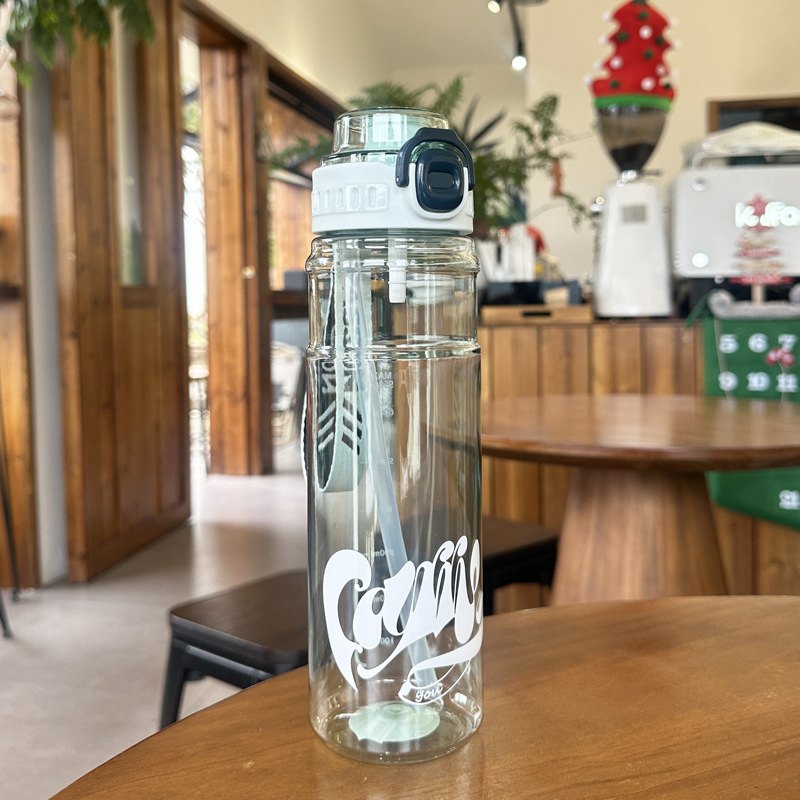 X152-XBD-6087 Summer new water cup Large capacity plastic cup students outdoor sports cup High appearance level high temperature straw portable Specification drawing