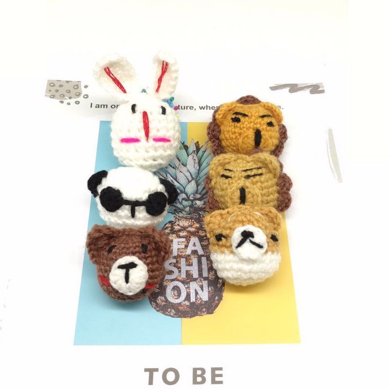 New cute animal head clothing accessories, beautiful Korean-style cute Landong 1 Specification image