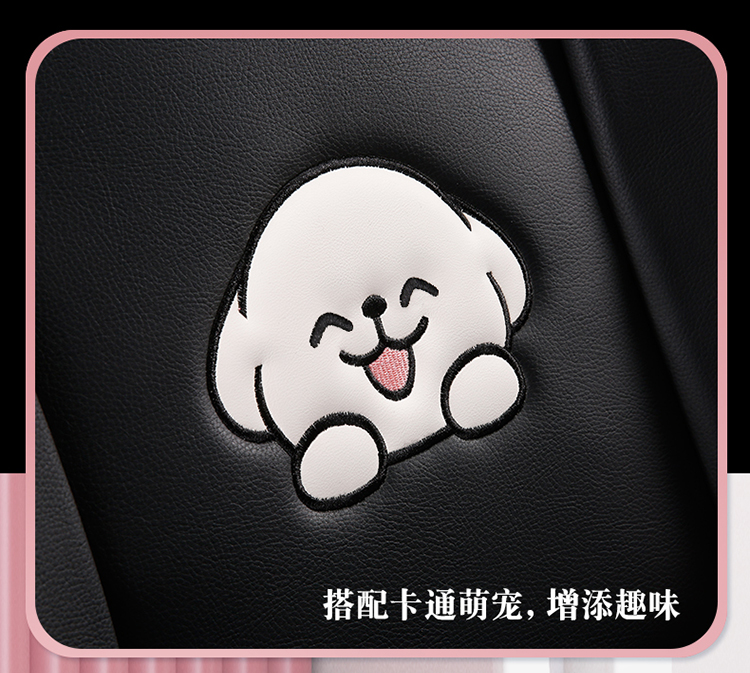 Car seat cushion, all-season universal seat cover, cartoon seat cover, fully enclosed seat cushion, special leather for small cars, all-season new style pic 4