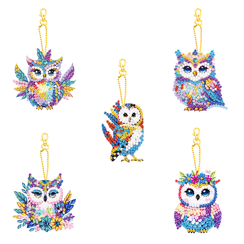 New keychain with diamond painting Specification image