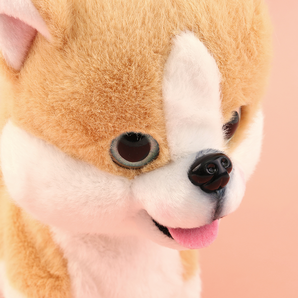 Simulated dog toys, plush robot cats, electronic pets, walking and sticking out tongues, birthday gifts Application Scenario