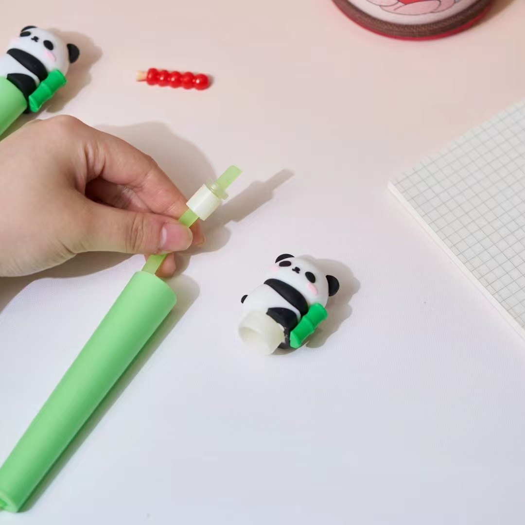 Fandouka stationery, creative and cute cartoon head panda skipping rope, sports and fitness products, skipping rope, children's outdoor details Picture