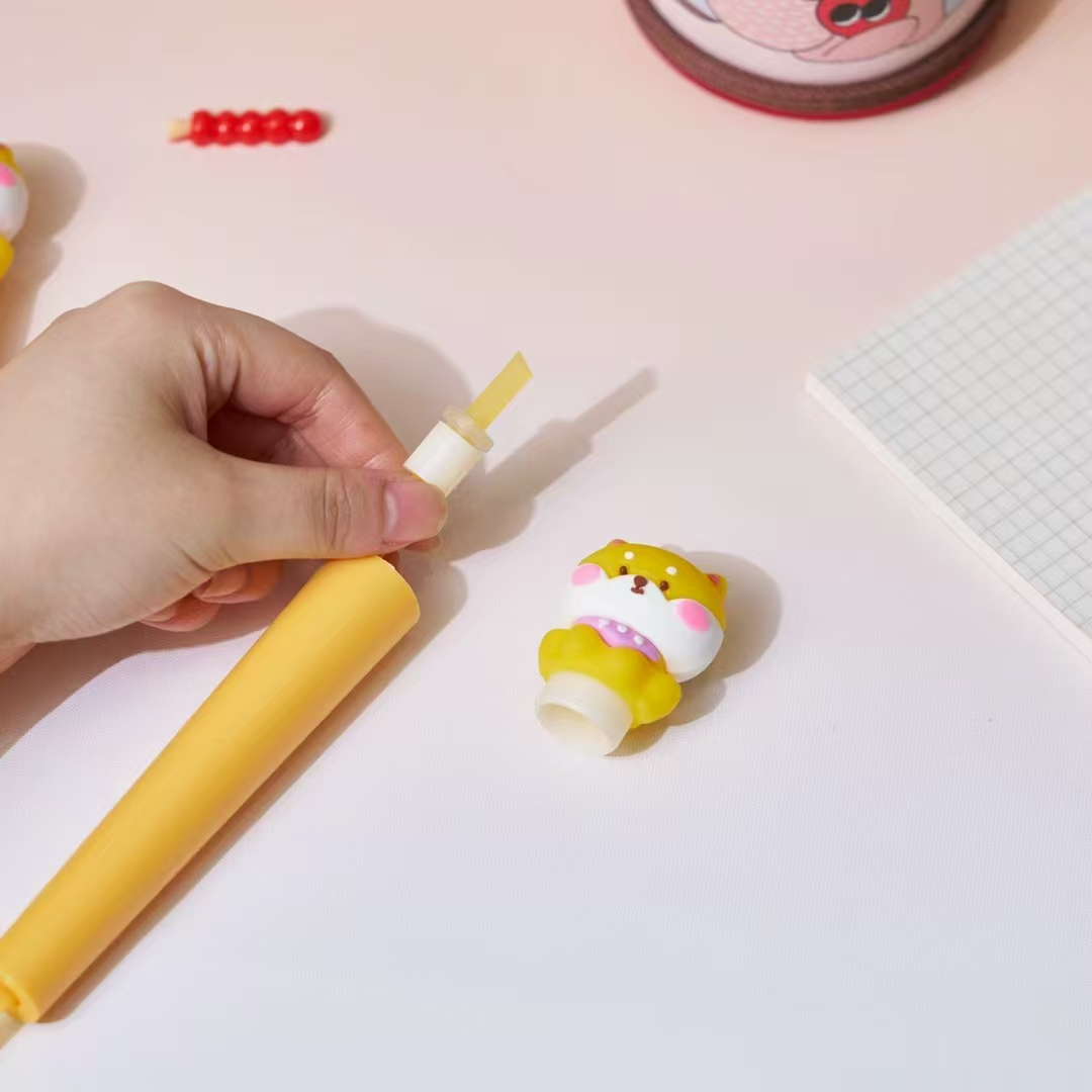 Fandouka stationery, creative and cute cartoon head Shiba Inu jump rope, sports and fitness products, jump rope, children's outdoor details Picture