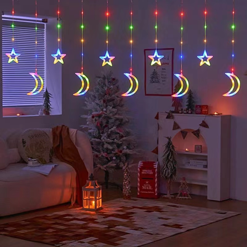 灯带/灯串/彩色星星灯/灯泡灯串/彩灯细节图